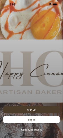 Happy Cinnamon Artisan Bakery iPhone screenshot