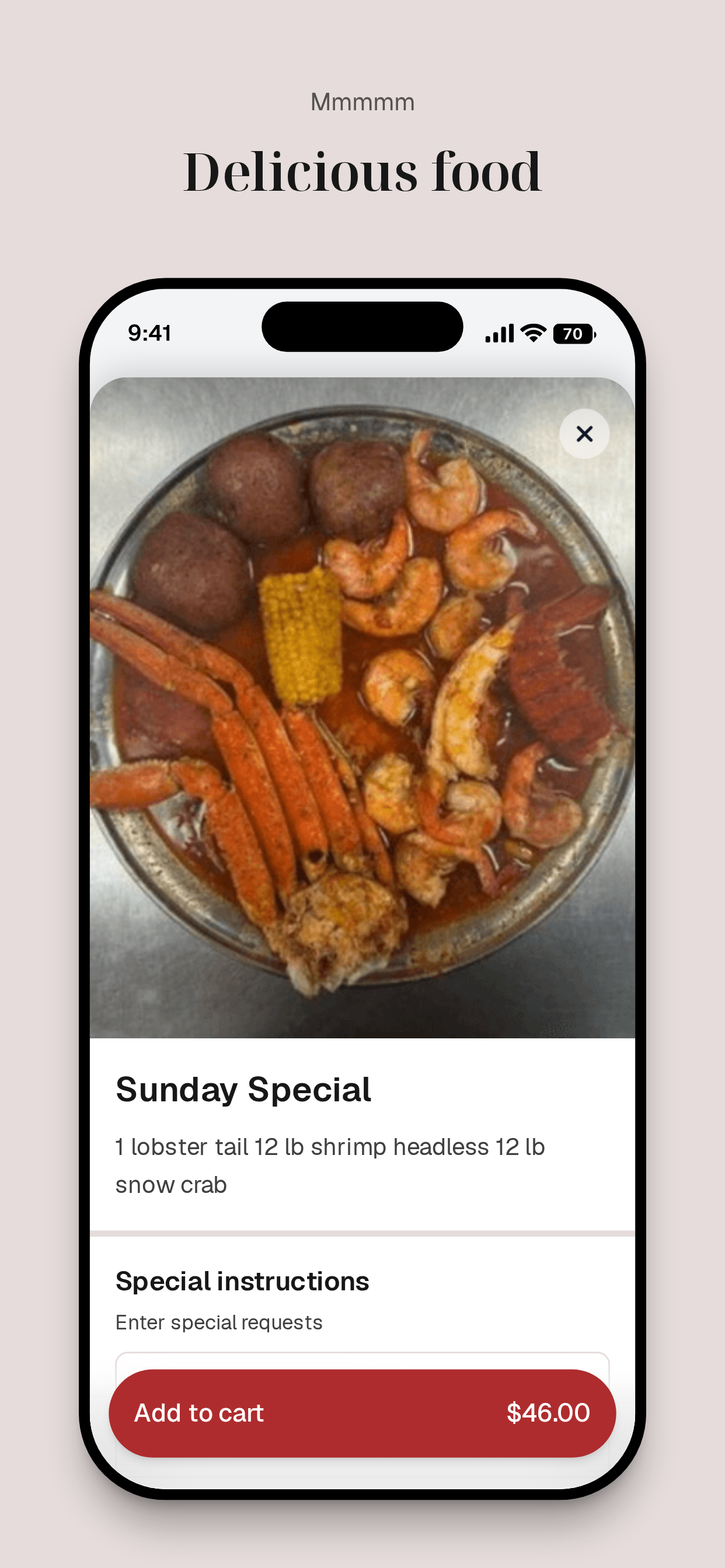 Red Crab Juicy Seafood screenshot 5