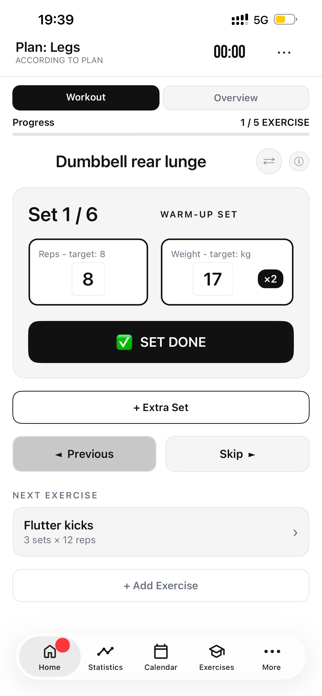 Workout Tracker - GymGo Screenshot 9 of 10