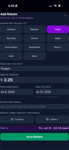 ReturnIt — Returns & Rebates Screenshot 5 of 5