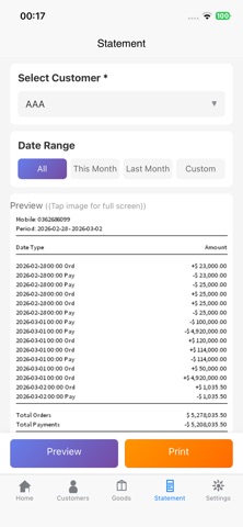 FlyingPOS SA(Sales Assistant) Screenshot 5 of 5