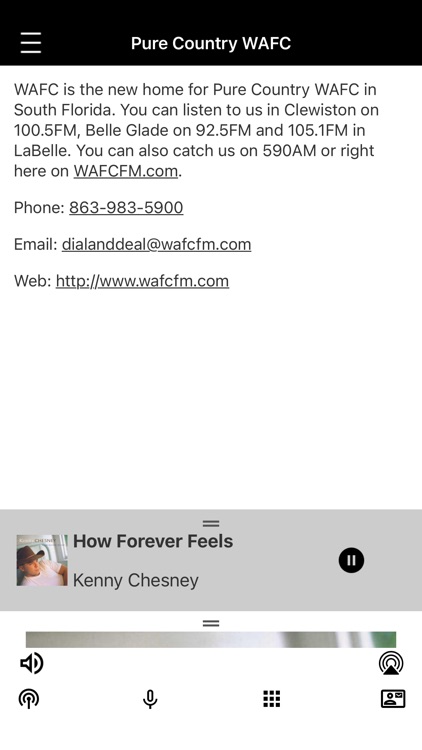 WAFC-FM Pure Country