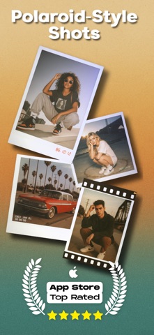 Vintage AI Camera Photo Editor iPhone screenshot