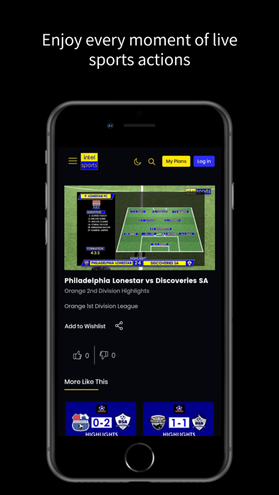 Intel Sports Screenshot