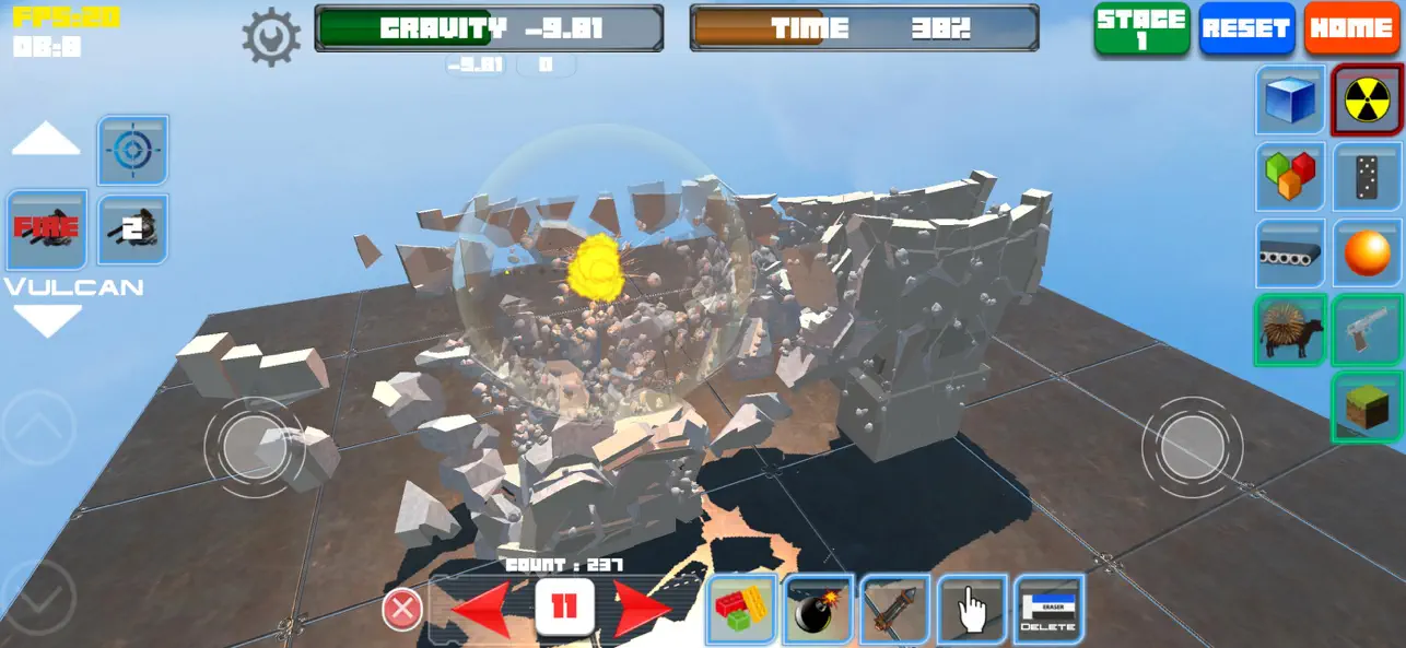 #2. Cube Physics Simulation (iOS) Által: Keijiro Toyoda