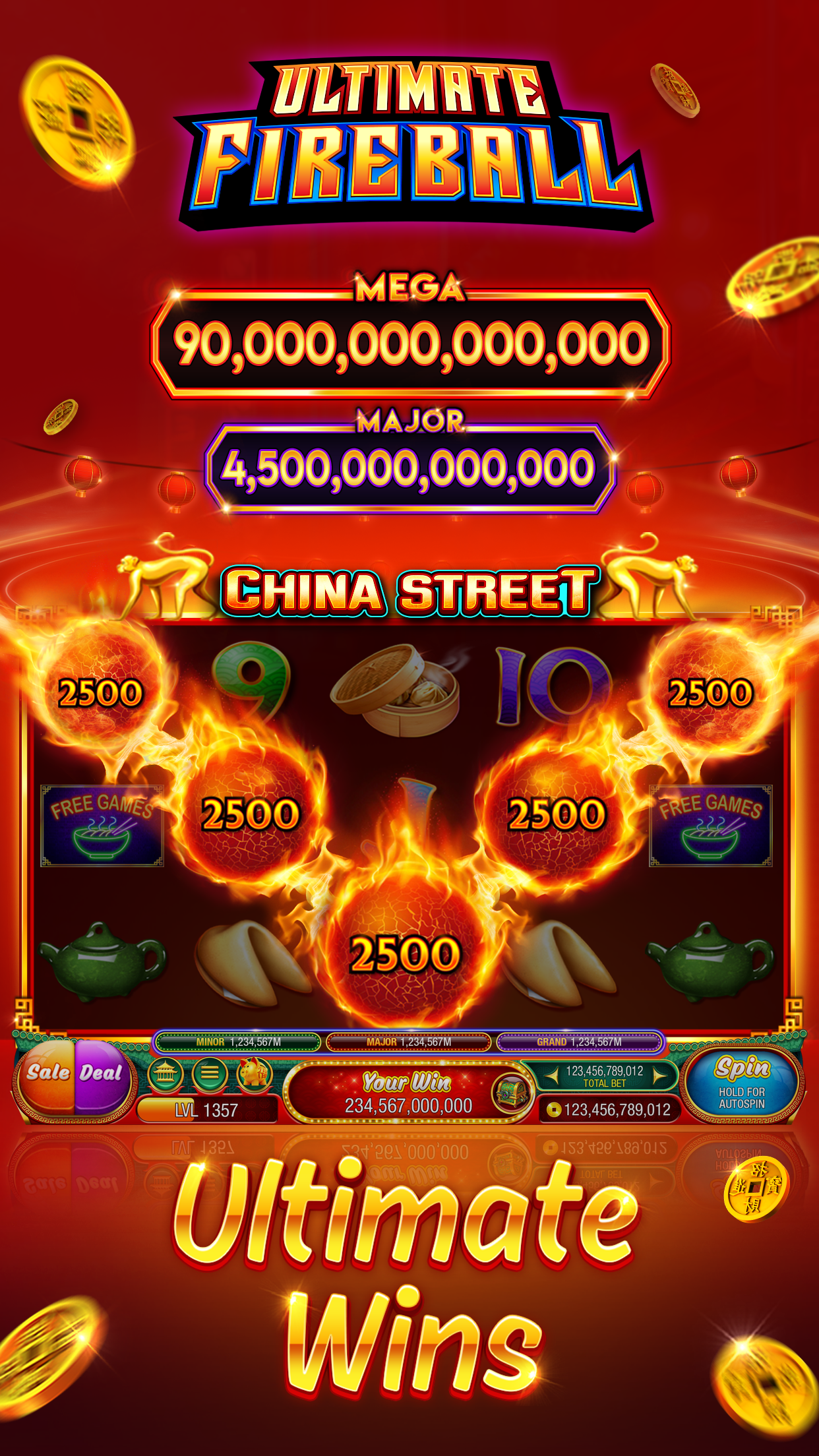 88 Fortunes Slots Casino Games screenshot 4