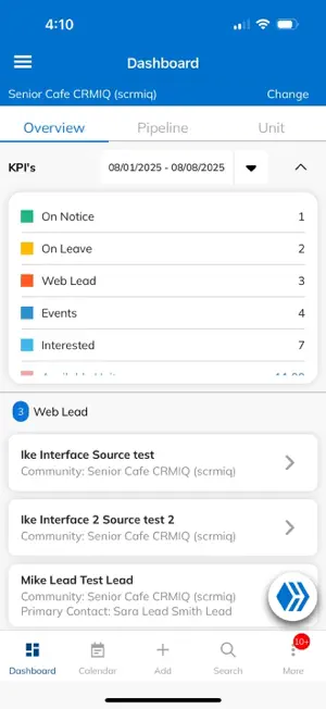 Senior CRM V8 screenshot 2