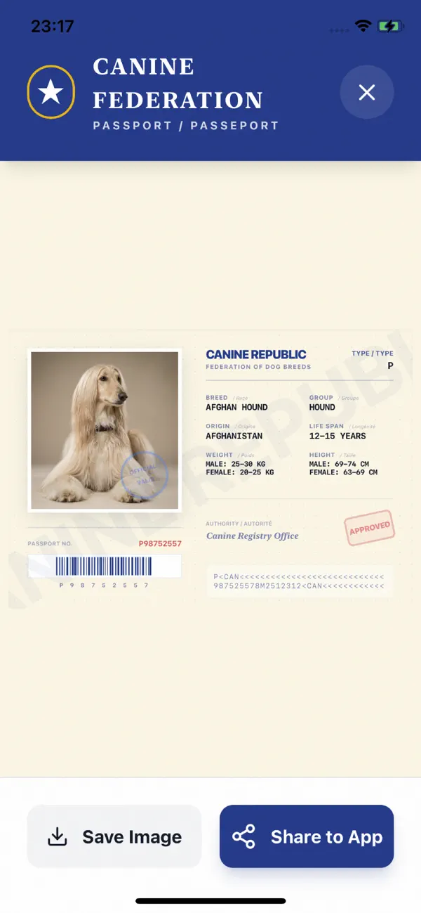 Screenshot #3 pour Dog Passport: Dog Breeds