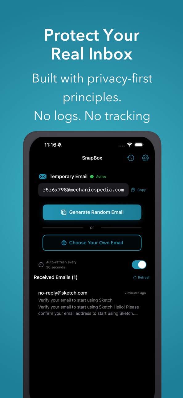 iPhone screenshot