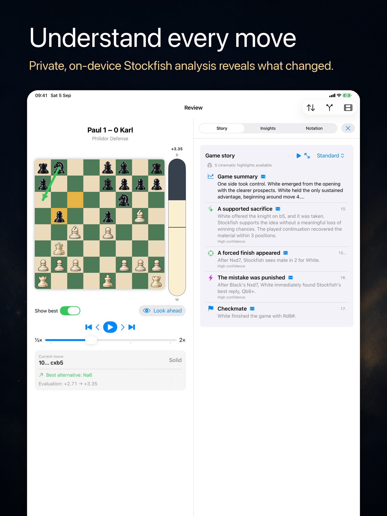 Screenshot 7 of Nuifish Chess