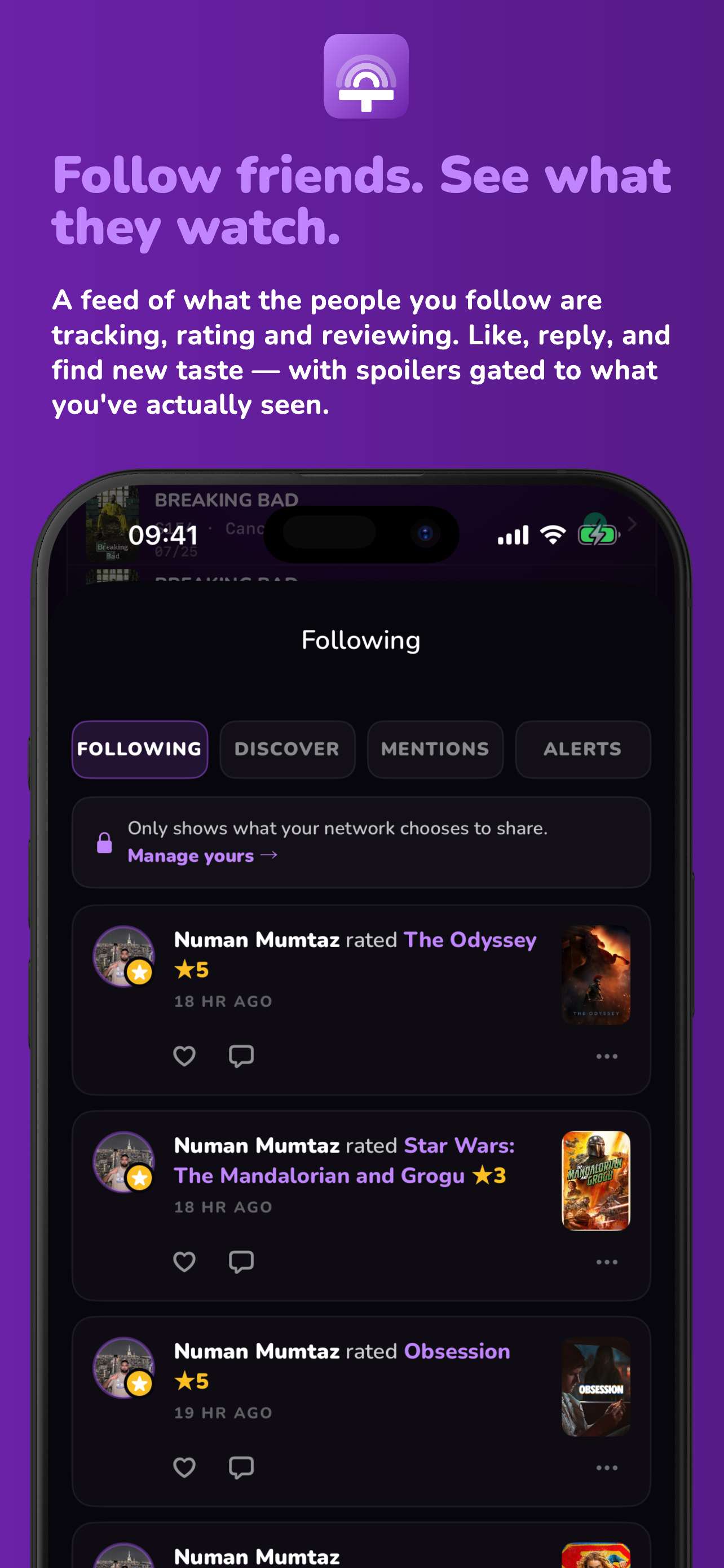 Televise: TV & Movie Tracker screenshot 7