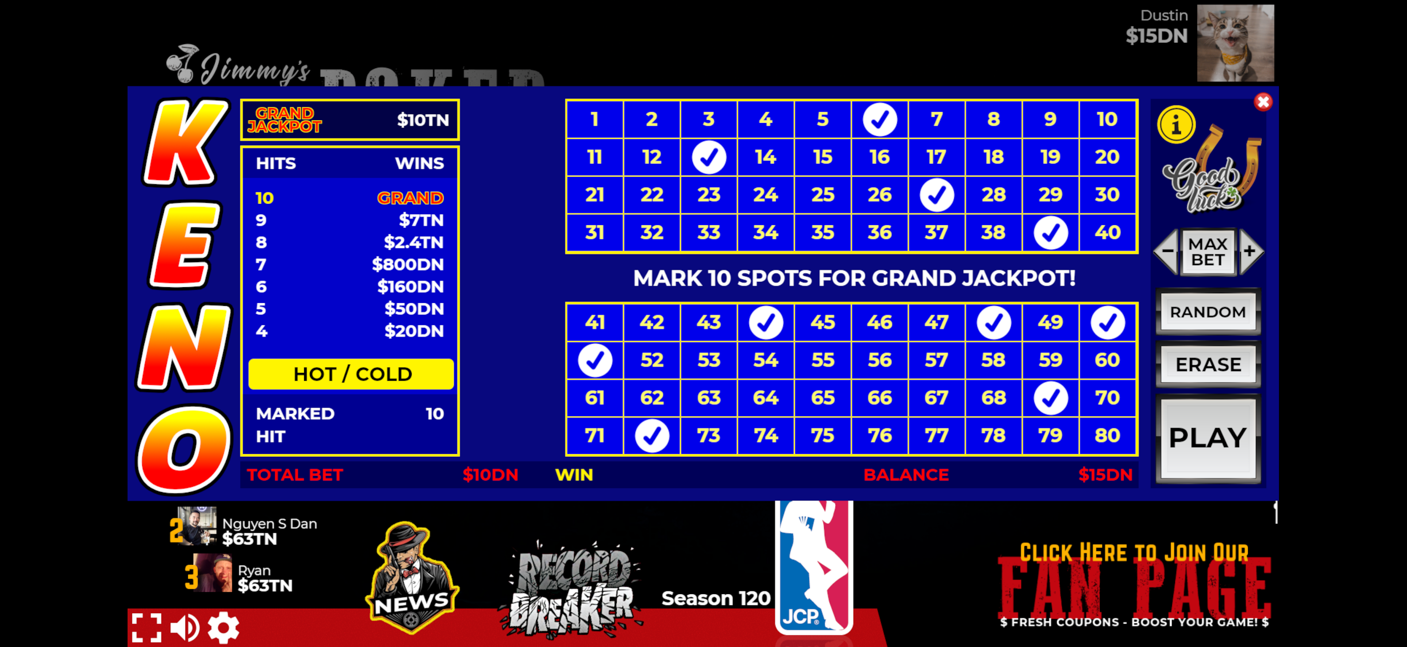 Jimmy's Cartel Poker screenshot 3