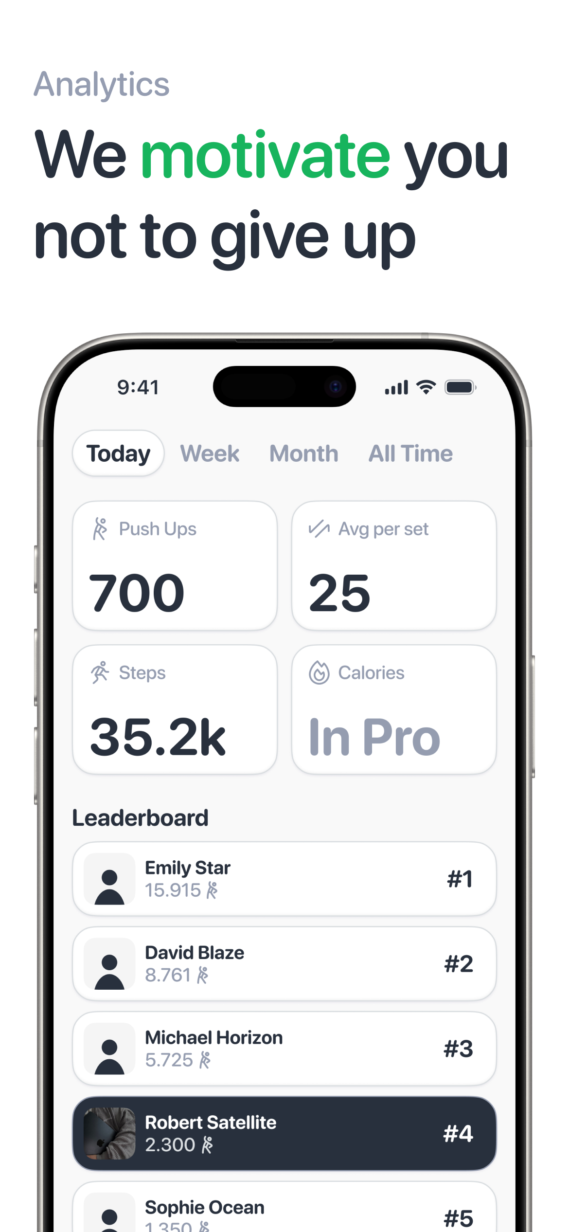 PushUps AI Tracker & Body