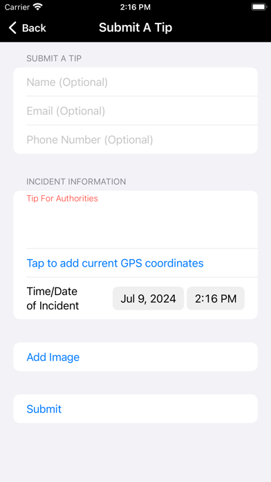 Huron County Sheriff Ohio Screenshot