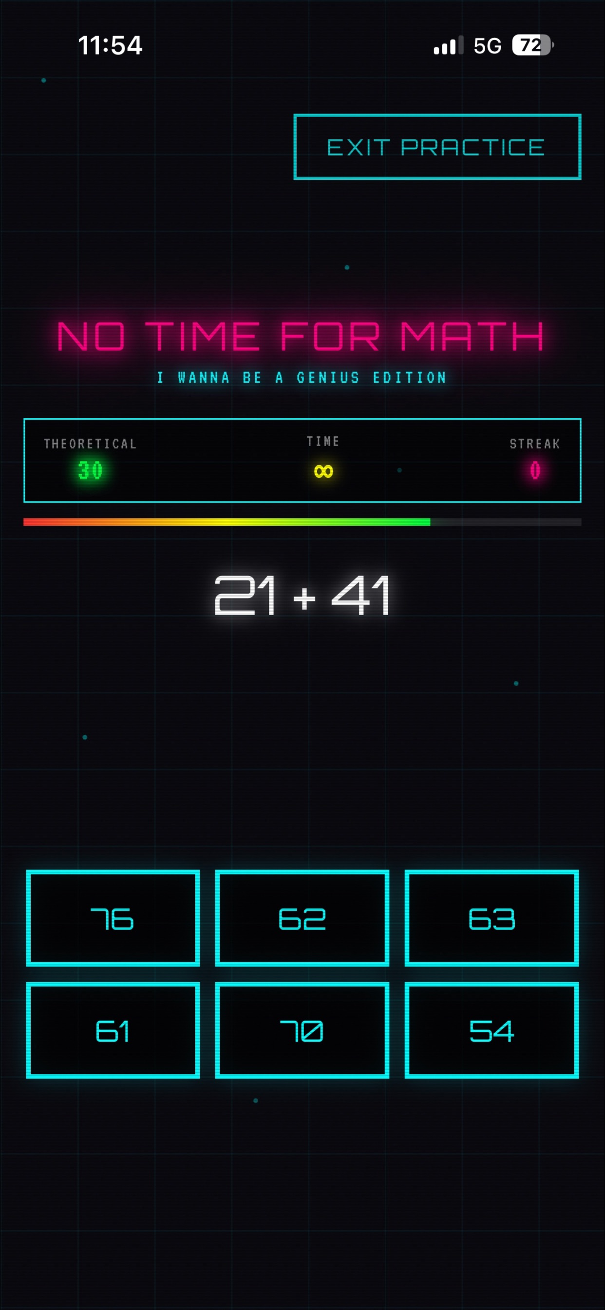 No Time For Math