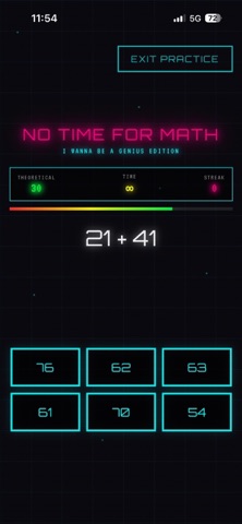 No Time For Math screenshot