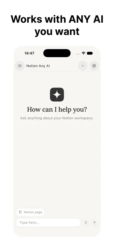 Any AI for Notion screenshot 1 of 5