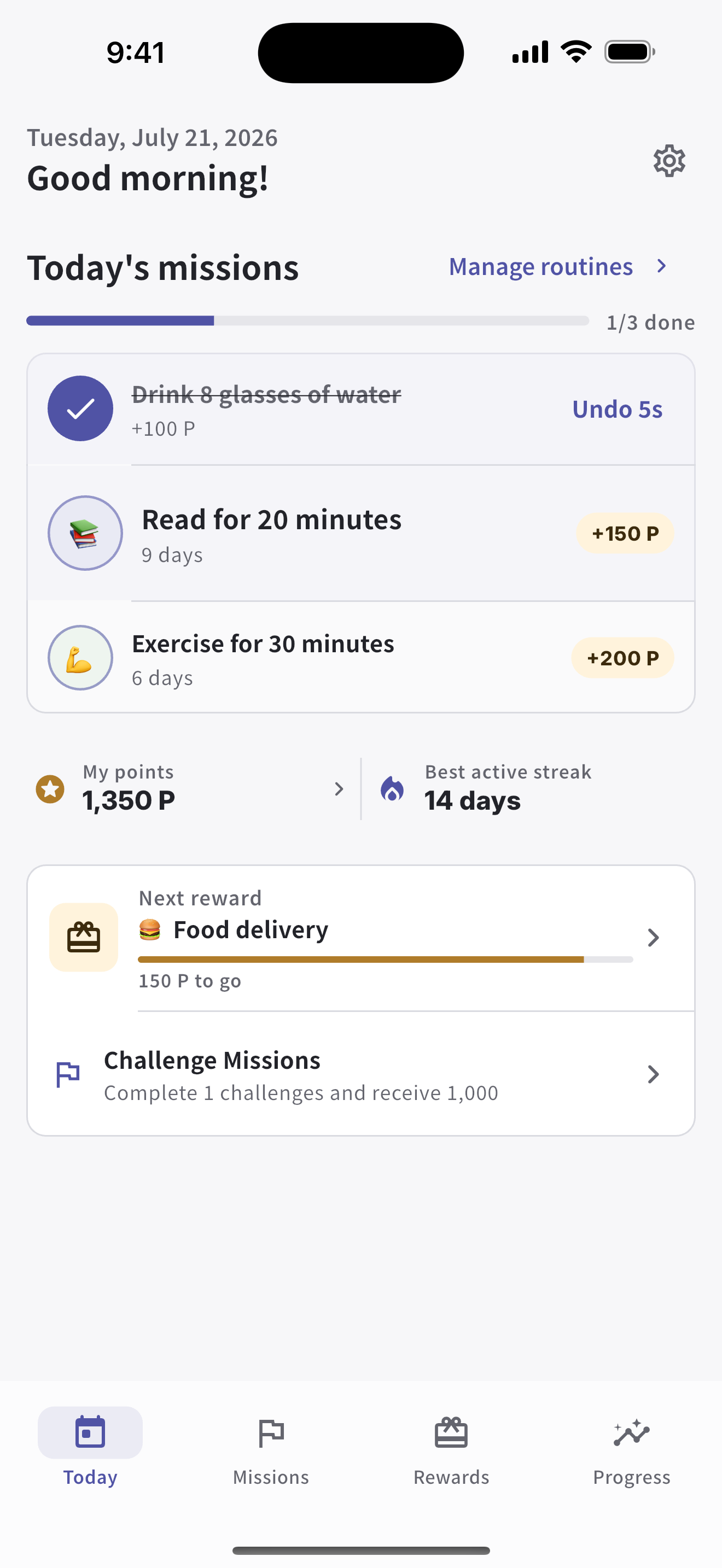 PointBook: Habit Rewards screenshot 2