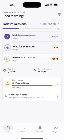 PointBook: Habit Rewards screenshot
