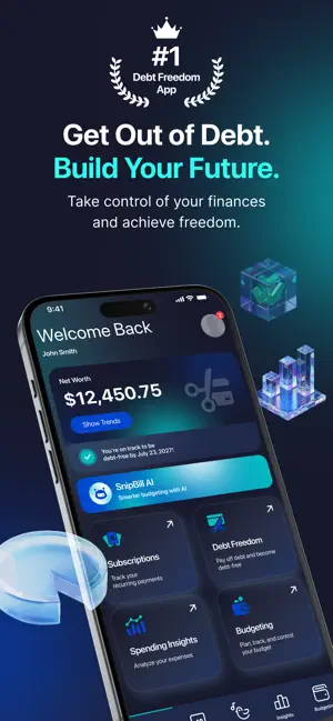 SnipBills - Bills & Budgets screenshot 1