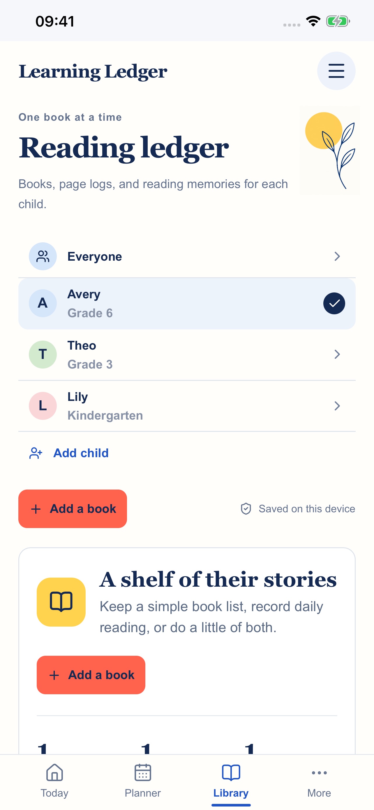 Screenshot 2 of Learning Ledger