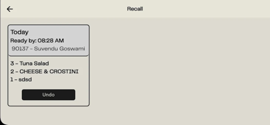 TolHouse KDS Screenshot 2 of 3