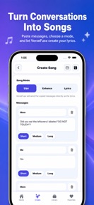 VerseFuse: Text Song Generator screenshot