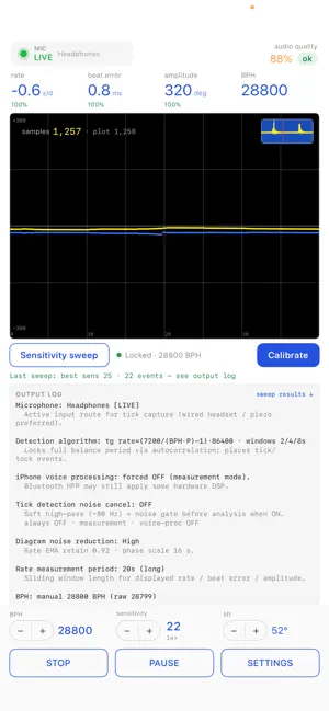Timegrapher Advanced screenshot 1