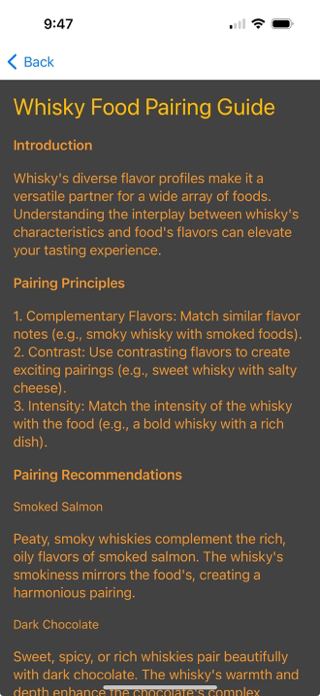 Whisky Compass App Screenshot 8 of 9