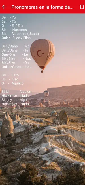 Turcobulario screenshot 2