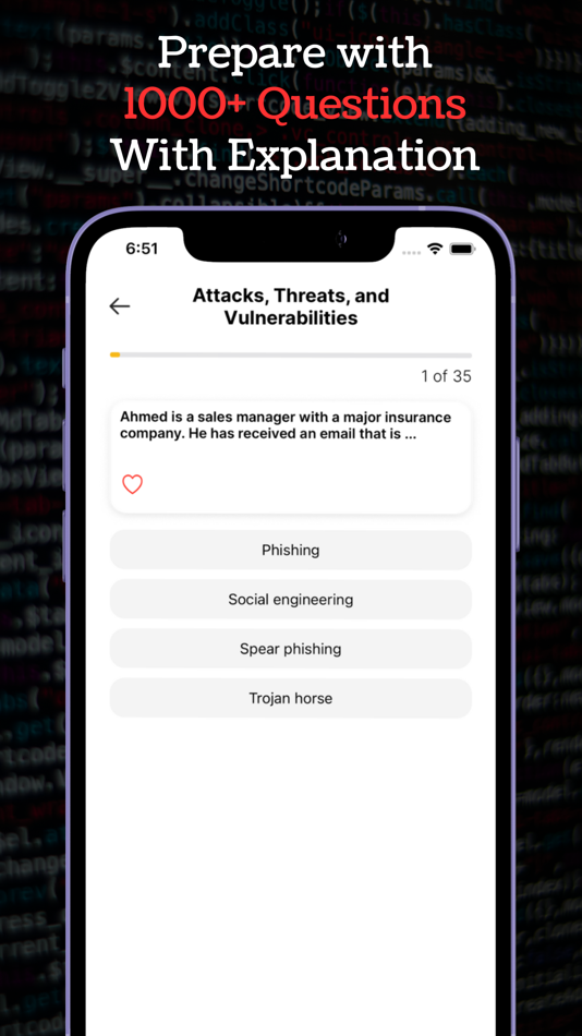 #3. CompTIA Security+ 701 Prep (iOS) 由: faisal khalid