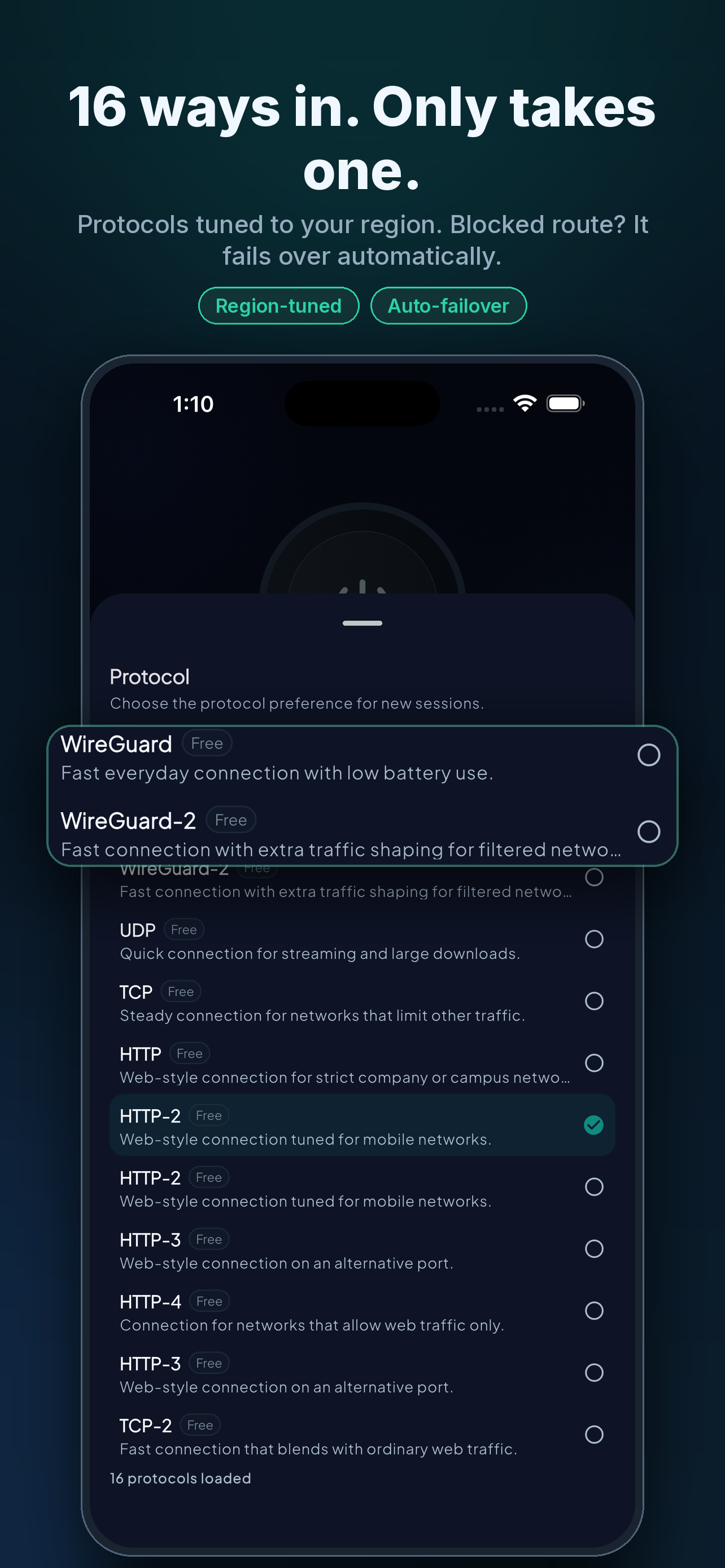 HorizonVPN: Fast Secure VPN screenshot 2