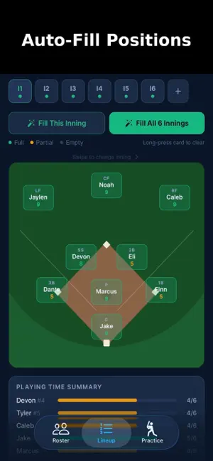 Baseball Clipboard screenshot 1