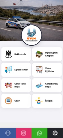 Uyum Sürücü Kursu iPhone screenshot