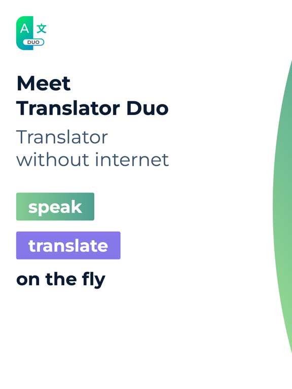 Talking Translator: Text&Voice iPad screenshot