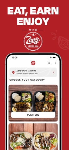 Zanes Lebanese Grill iPhone screenshot