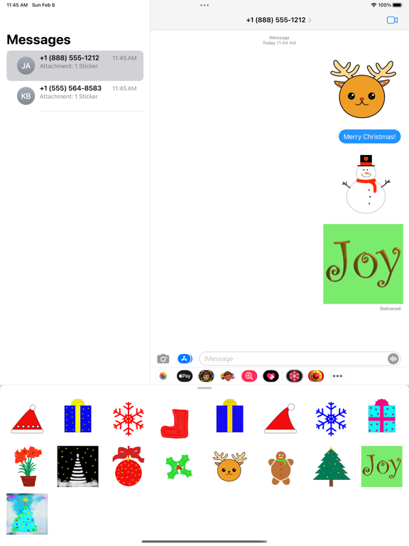 Screenshot #5 pour Christmas Stickies