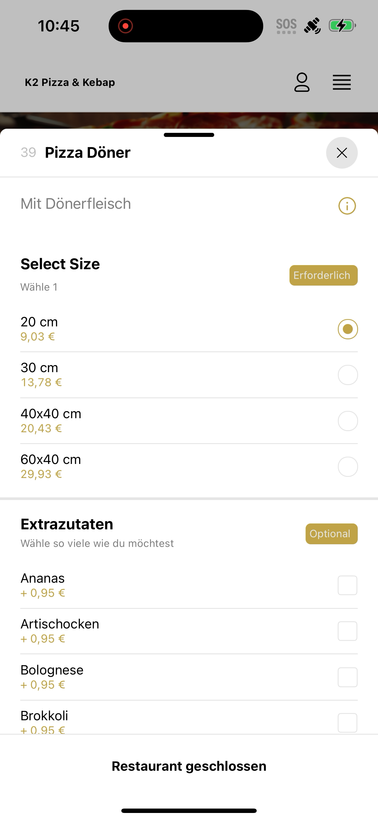 K2 Pizza & Kebap screenshot 7