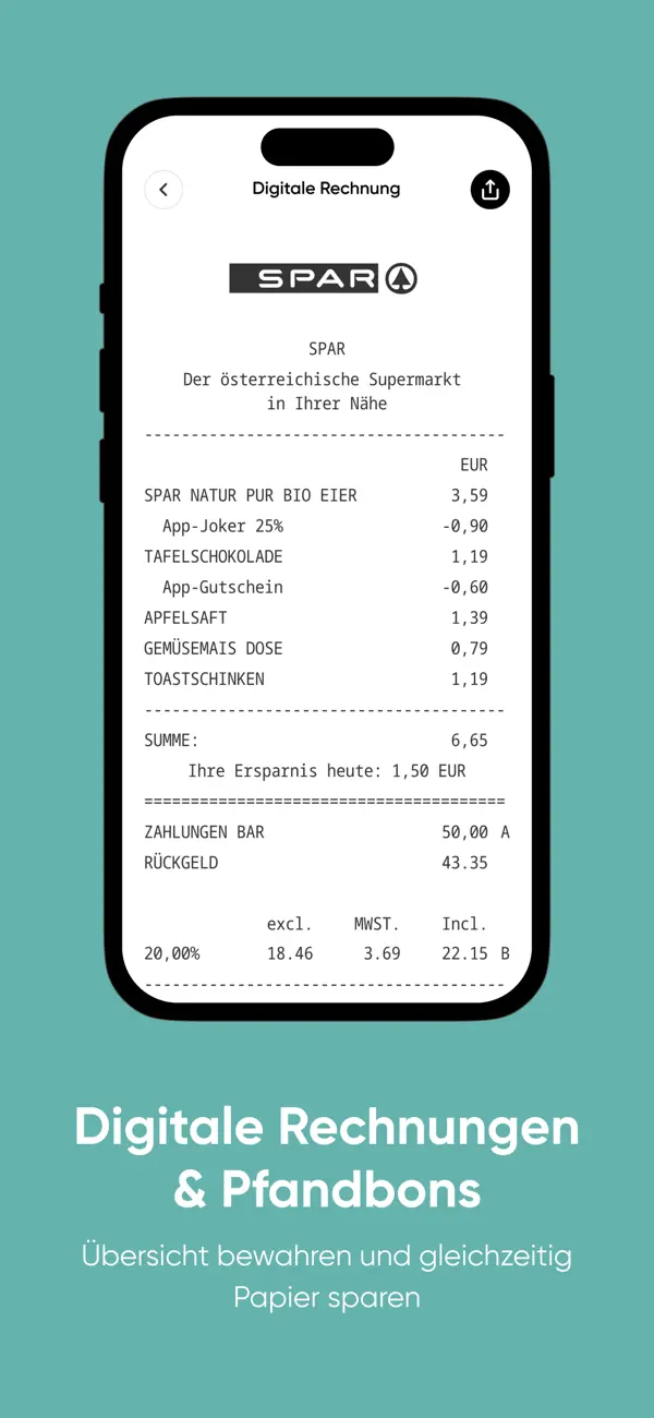 SPAR iPhone App Screenshot 6 – Shopping