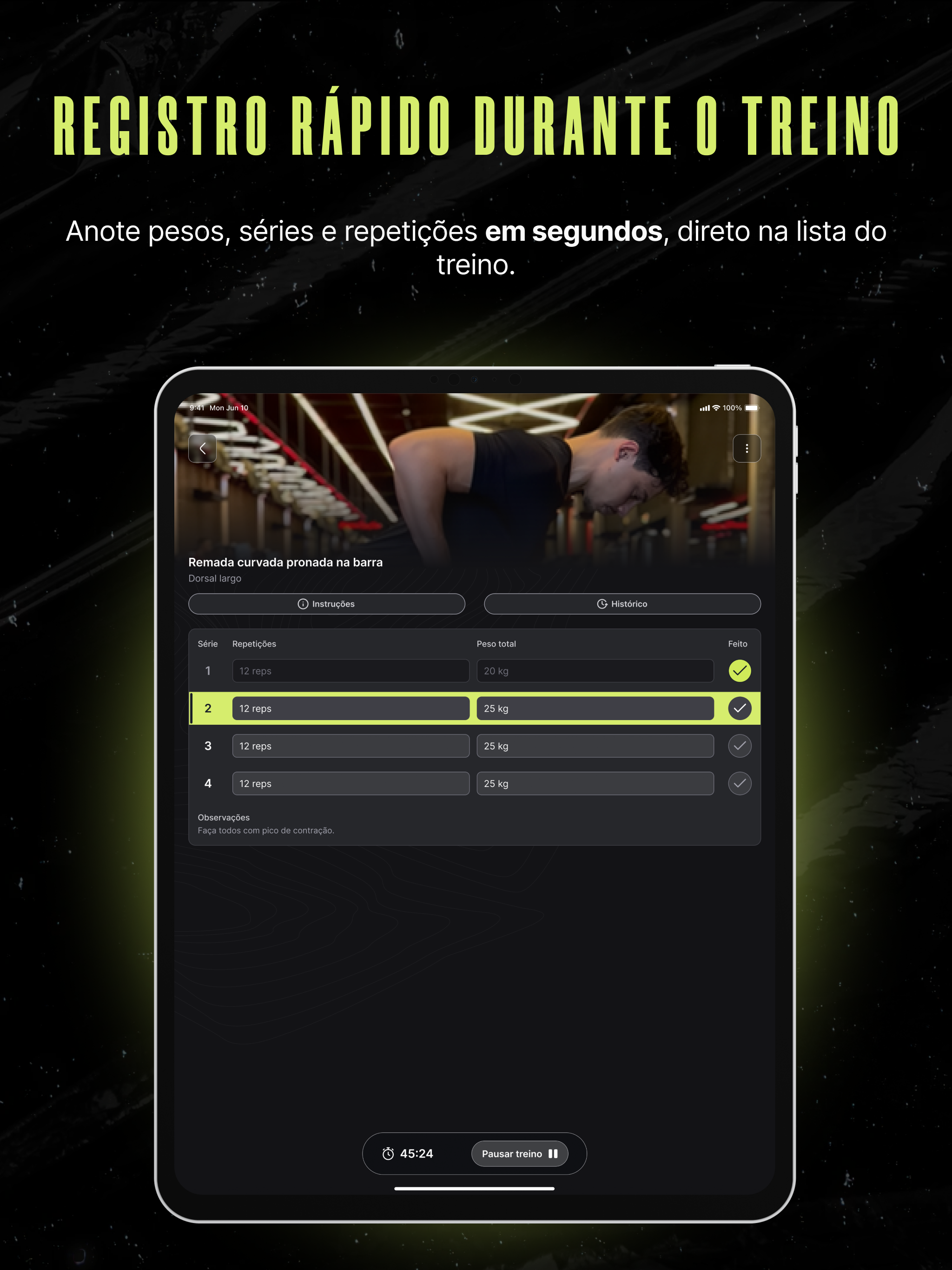 inShape - Treinos com IA