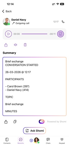 Enreach Contact Screenshot 7 of 8