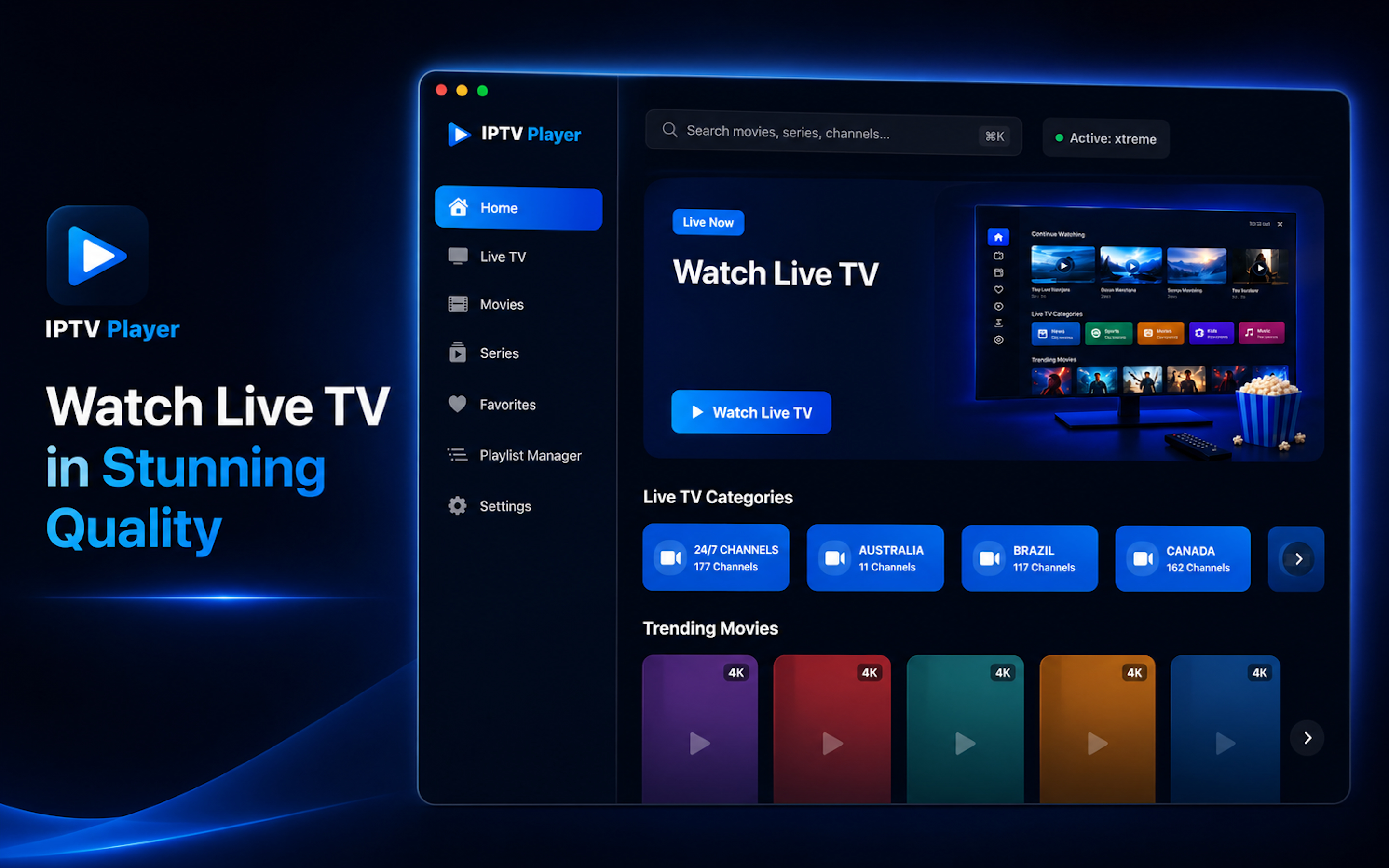 IPTV Smarters Pro TV screenshot 9