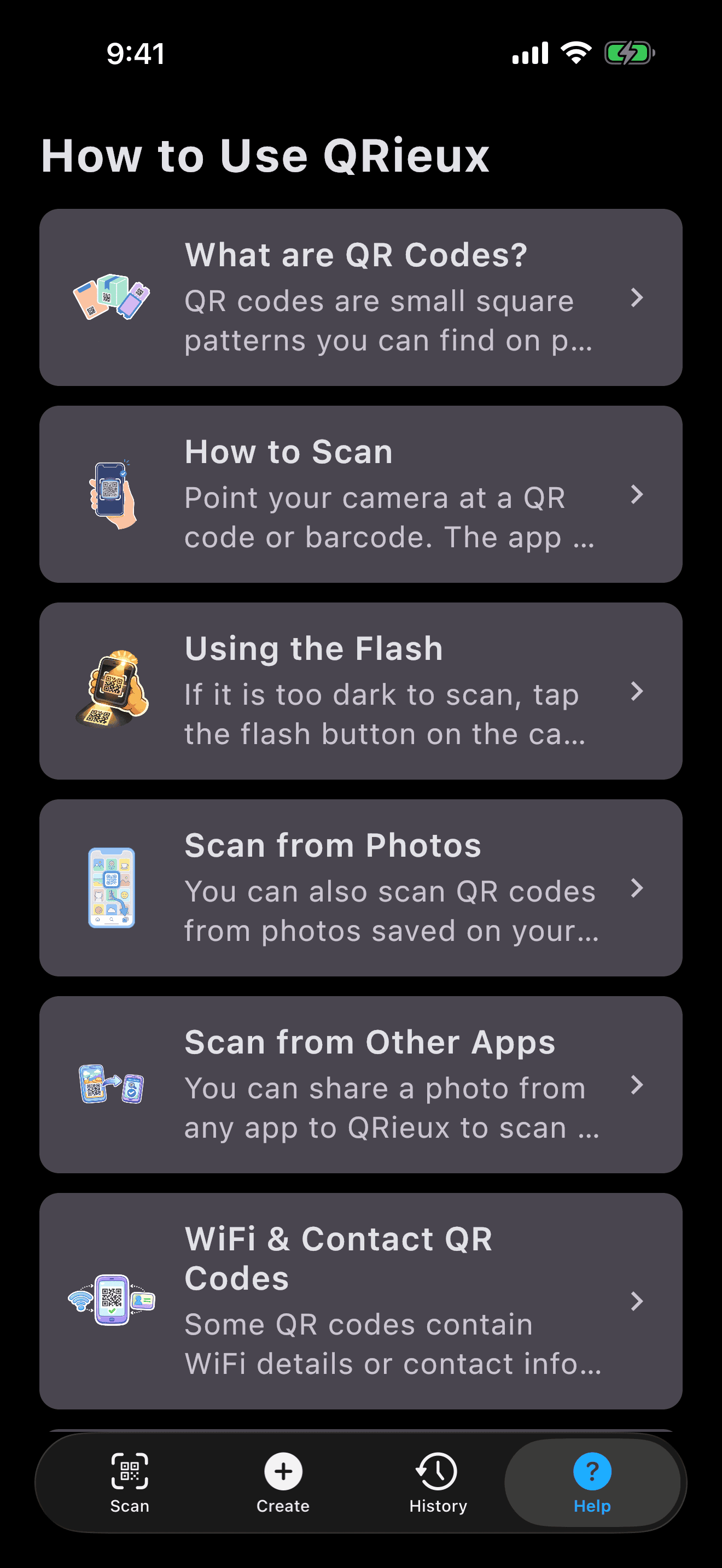 QRieux - QR Scanner