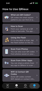 QRieux - QR Scanner screenshot 6