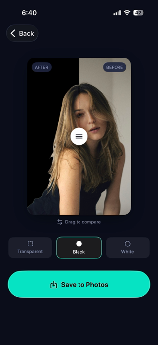 ClearCut – Remove Background Screenshot 4 of 5