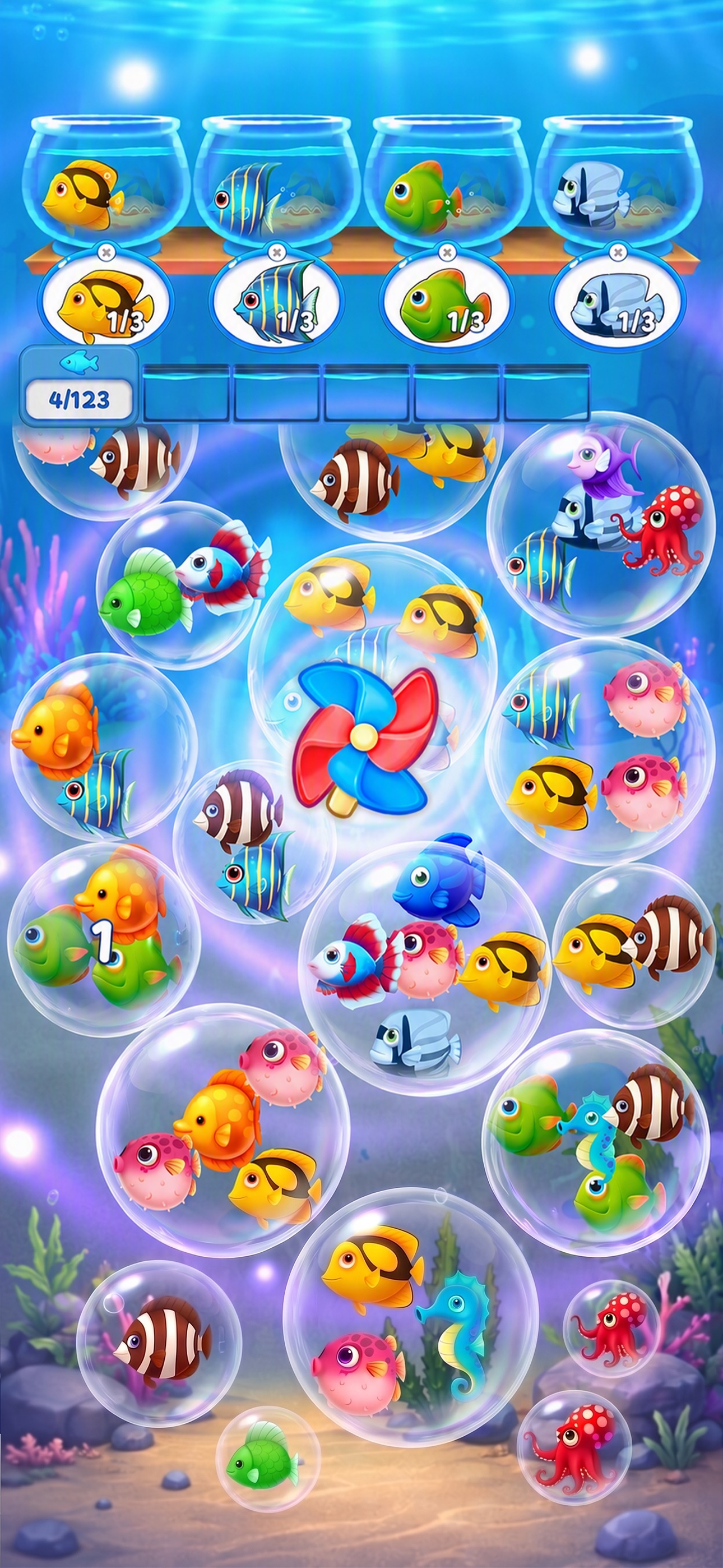 Screenshot 5 of Fish Sort Puzzle:Bubble Triple