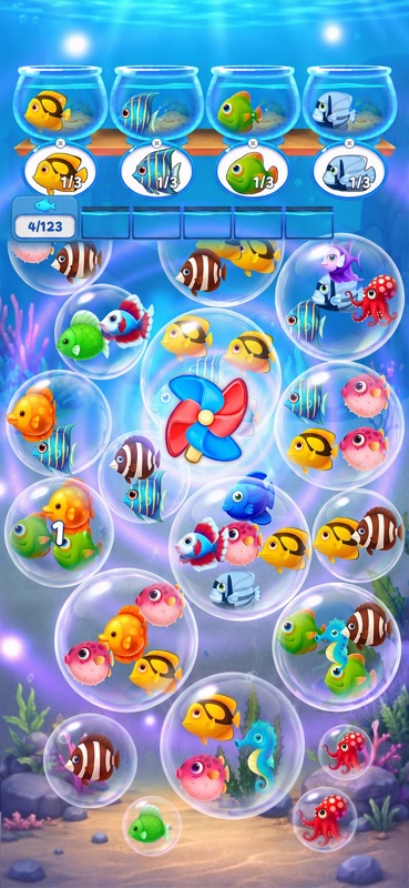 Fish Sort Puzzle - Bubble Jam screenshot 5