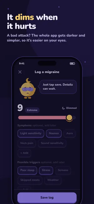 Looma: Migraine Tracker screenshot 3