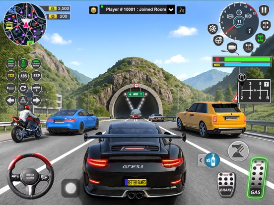 stad auto rijden school SIM 3D iPad app afbeelding 4