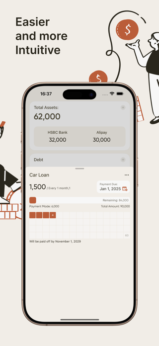 Net Worth Tracker: Mintly Screenshot 5 of 6